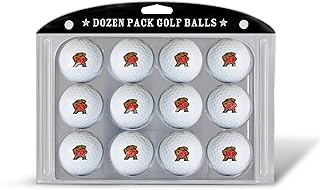 Team Golf NCAA Dozen Regulation Size Golf Balls, 12 Pack, Full Color Durable Team Imprint