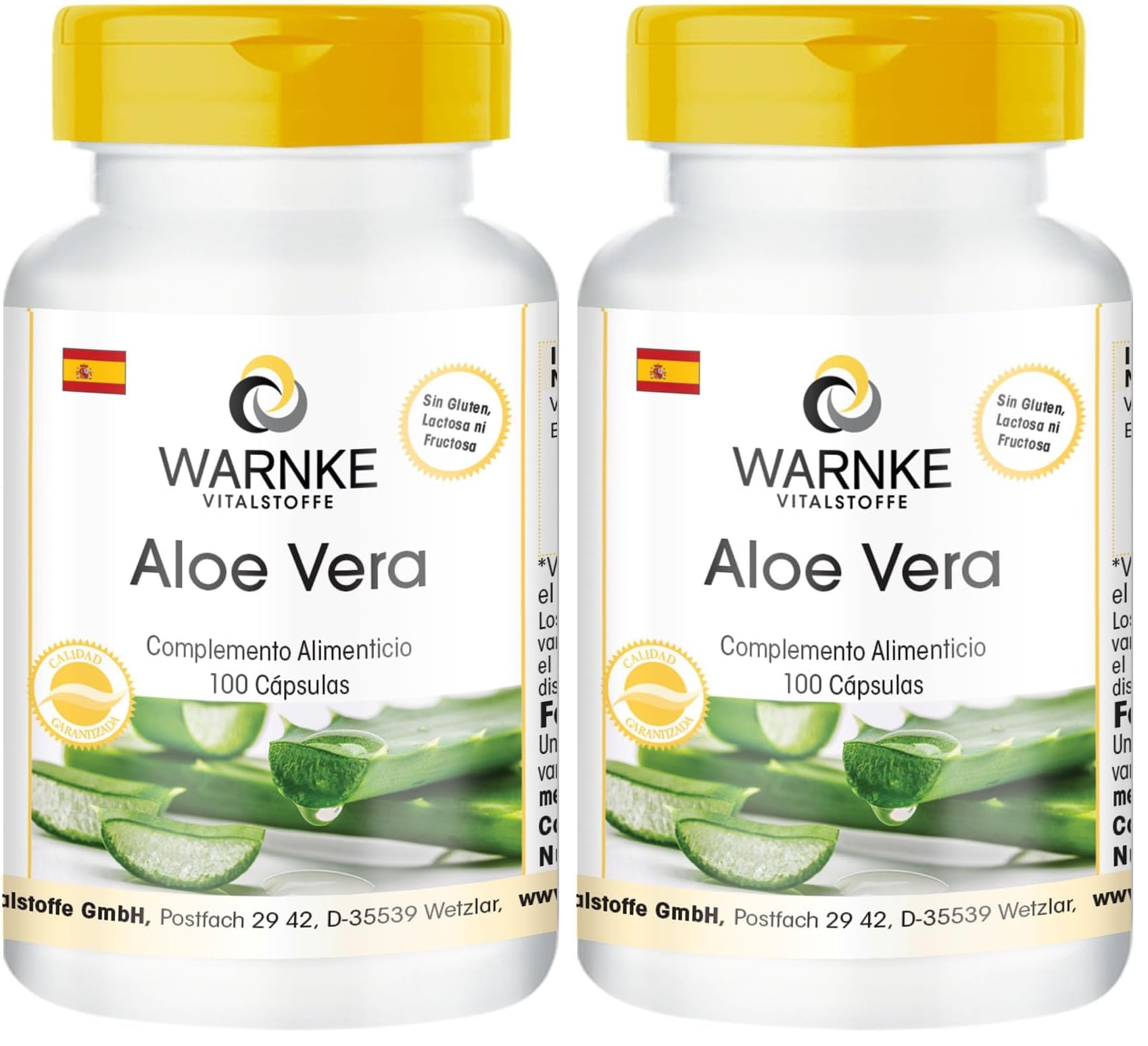 Extrait d'aloe vera 200:1 Warnke de qualité pharmacie allemande - 15
