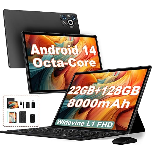 Tablet Android 14 Dghrti 2025 22GB RAM