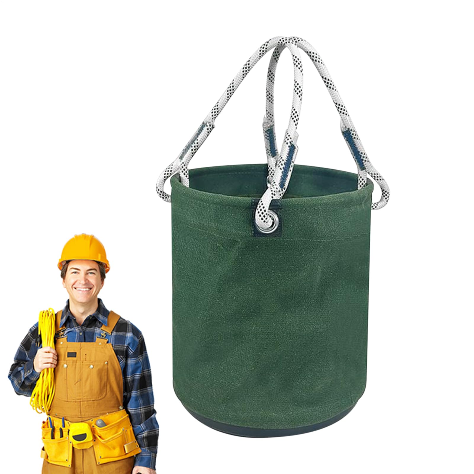 Organizzatore Per Attrezzi Elettrici A Secchio Portautensili Elettricista | Tascone da Lavoro Leggero e Robusto per Professionisti di Giardinaggio Costruzioni Falegnameria
