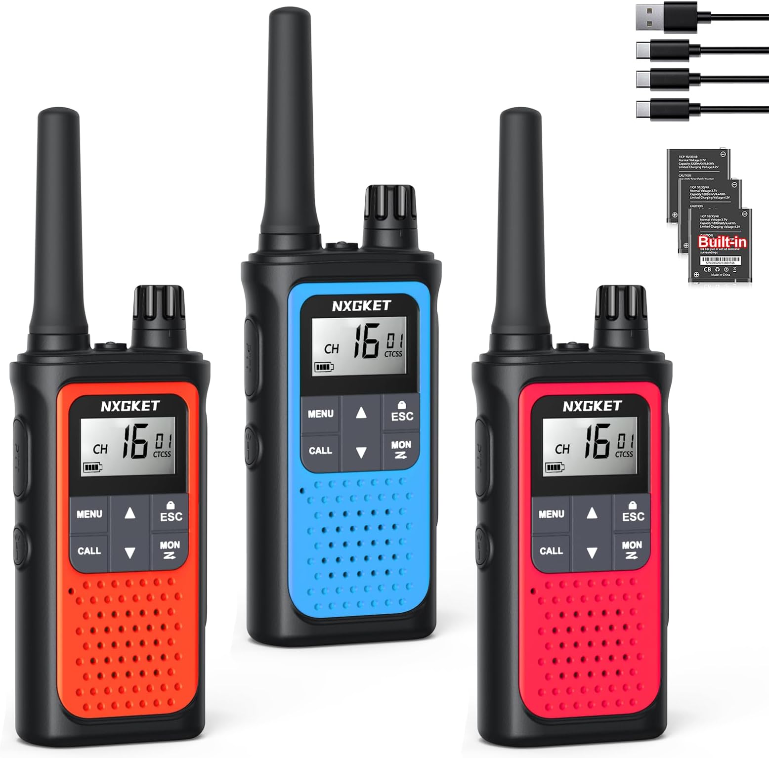 Motorola Talkabout T42 Walkie-Talkie 2er-Set PMR446 Funkgeräte 16Kanäle