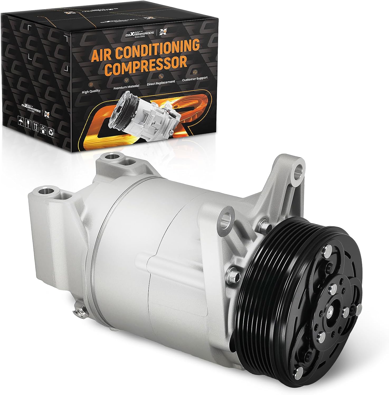 maXpeedingrods A/C AC Compressor with Clutch for Nissan Maxima & Murano 2009-2014, Pathfinder 2013-2015, Quest 2011-2015 3.5L