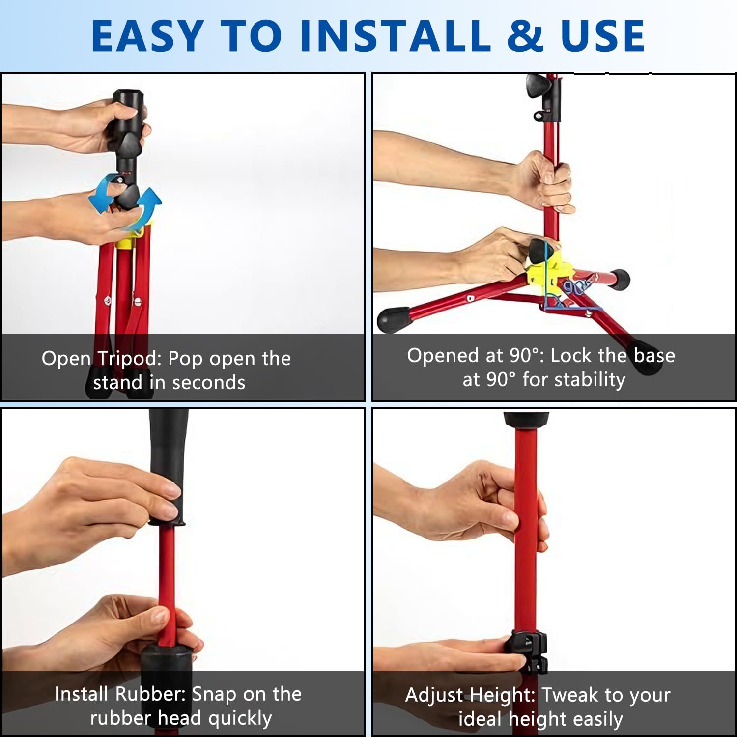 tee de Béisbol Regulable en Altura – Soporte de Golpeo para Entrenamiento de Béisbol – Equipo Deportivo para Prácticas con tee-Ball y Softball – Ideal para Entrenamiento de Adolescentes