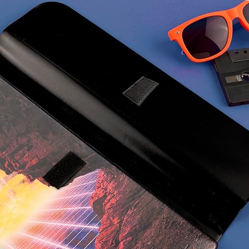 Miniatura 3 de Anotador Mead Trapper Keeper, diseño retro, archivo de 1 pulgada con carpetas y bolsillos, para papel de 21,6 cm x 27,9 cm, brillante (260038FM-ECM)