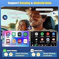 Vista 3 de 2+32G Car Stereo for Chevy Silverad Classic 1500 2500 2007 with Wireless CarPlay Android Auto, 7Inch Android 13 Touchscreen Display Radio Player