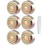 Generation 2 Replacement Heads for Flawless Finishing Touch Hair Removal Tool for Women, Double Ring Blades for Gen 2 Device Old Flawless, 6 Count