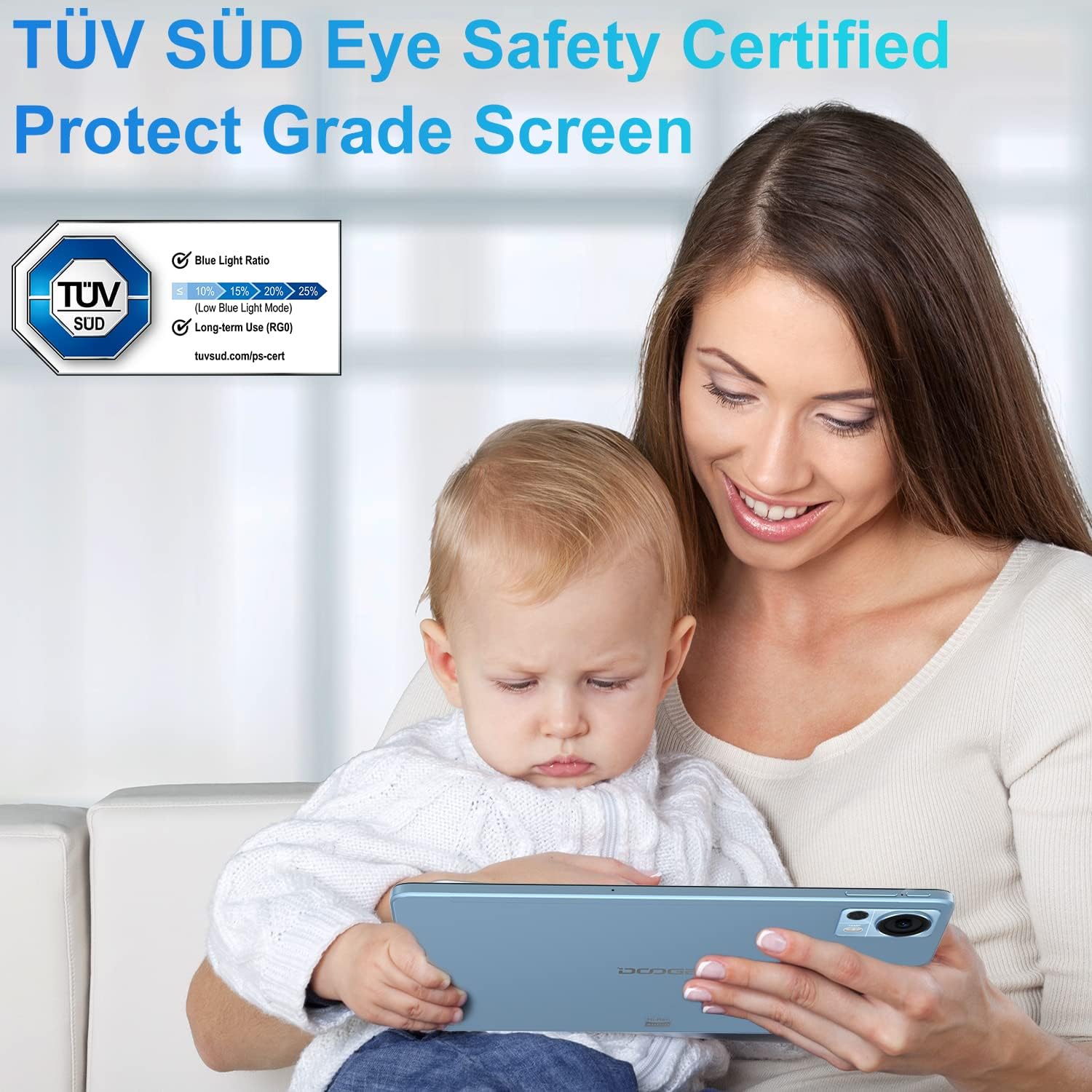 DOOGEE T20 Tablet Android 12 [2023], 15GB RAM+256GB ROM(TF 1TB) Tablet in Offerta, 10.4 2K Display Tablet, TÜV SÜD Rheinland, 4 Speaker, Widevine L1,Octa-Core,8300mAh,16MP+8MP,5G WiFi+4G LTE/OTG/GPS