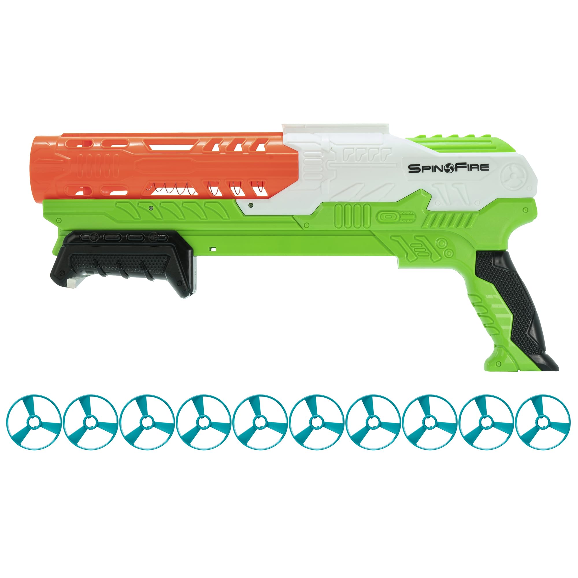 Amazon.com: Air Warriors: Spin Fire - Blaster, 10 Spinners Darts