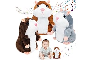 Interactive Talking Hamster, Your Funny Talking Buddy Repeats What You Say