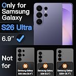 JETech Protecteur d'écran pour Samsung Galaxy S26 Ultra, Flexible TPU Film avec plateau d'installation facile, empreinte digitale ID Compatible, HD Dégagez. 3-Pack