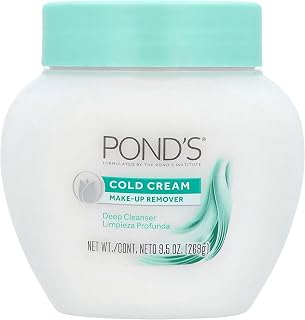 Pond's Cold Cream Cleanser 9.5 oz - Classic Makeup Remover & 50% Moisturizer for Soft Radiant Skin
