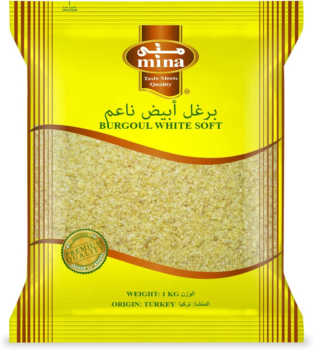 Mina Burgoul White Soft Wheat, 1 Kg
