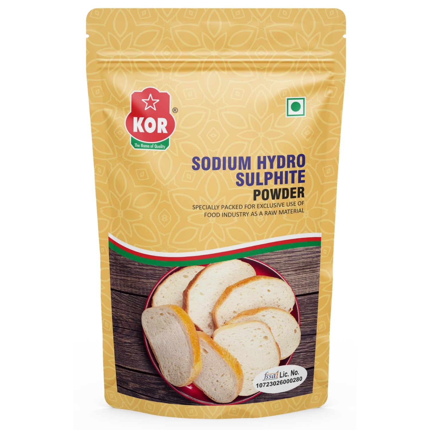 KOR Sodium Hydro Sulphite Powder – 400g (Pack of 1) | Fine Sodium Dithionite | Hydrosulphite for Food Industry & Applications