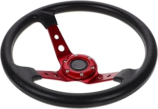 ABOOFAN Deportivo Ergonómico de PU para Carritos de Golf y Color Rojo para Entusiastas