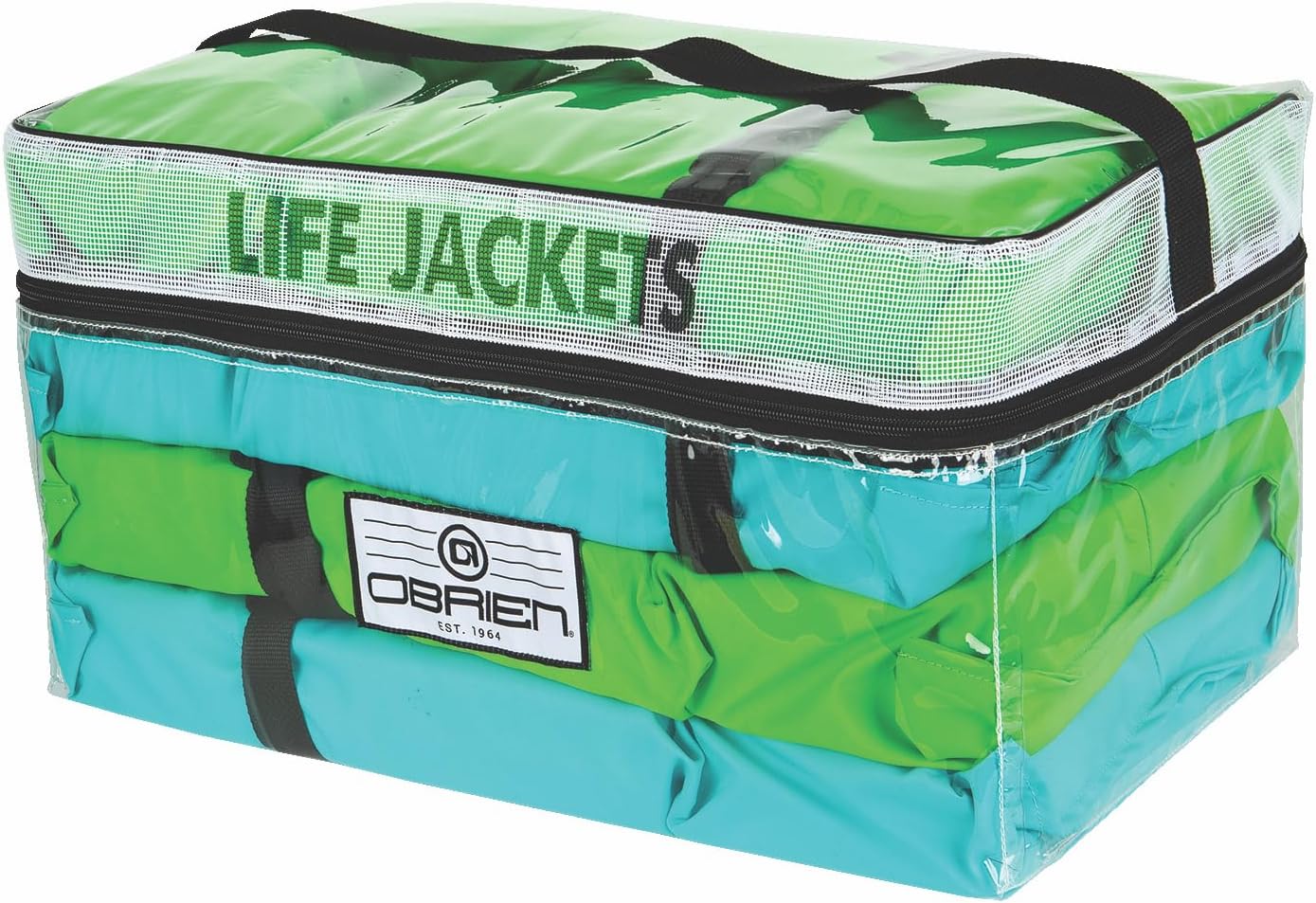 O'Brien Type 2 Four Pack CGA Approved Life Jacket w/Bag for Boats
