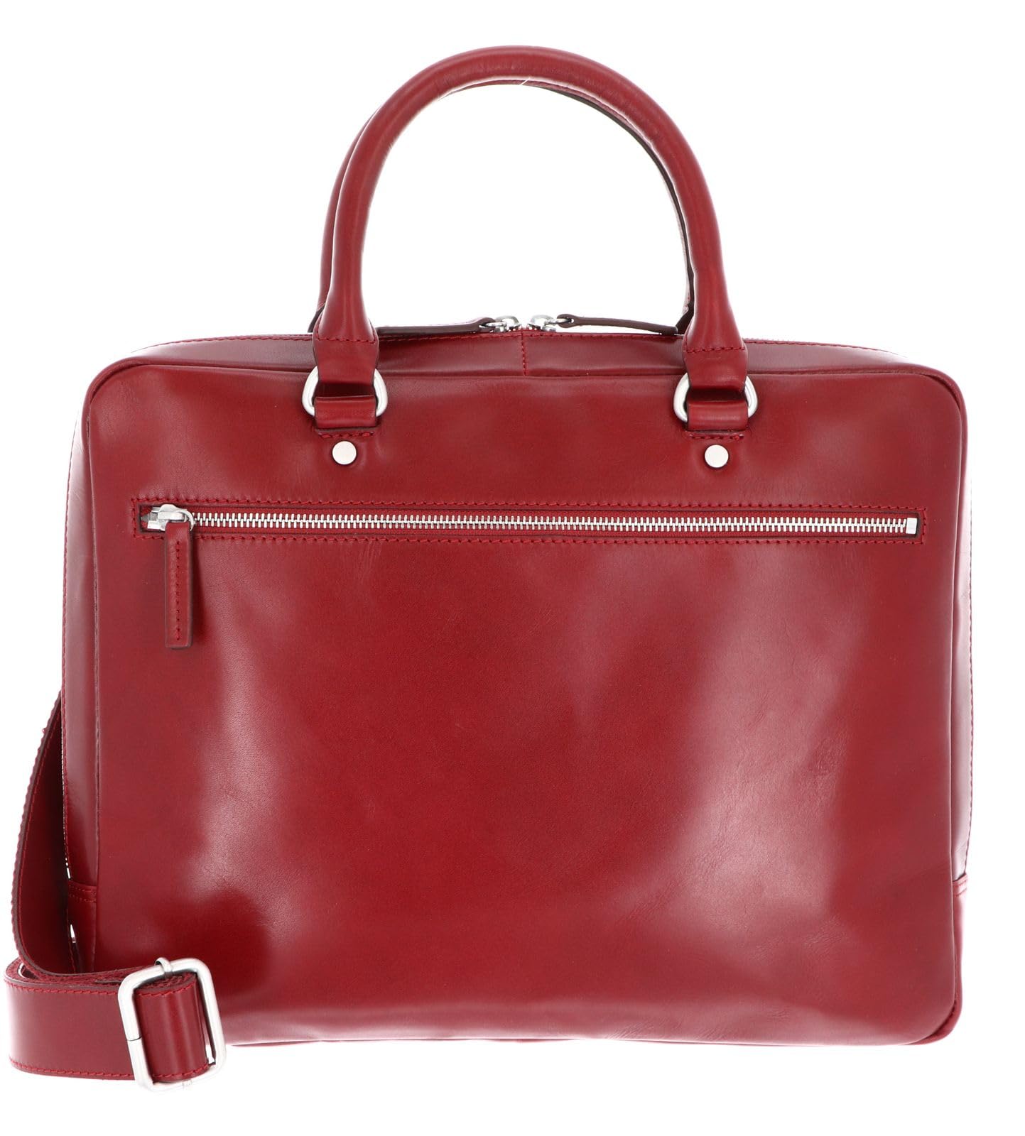 Serviette ordinateur cuir rouge Cambridge pour protéger votre PC avec style