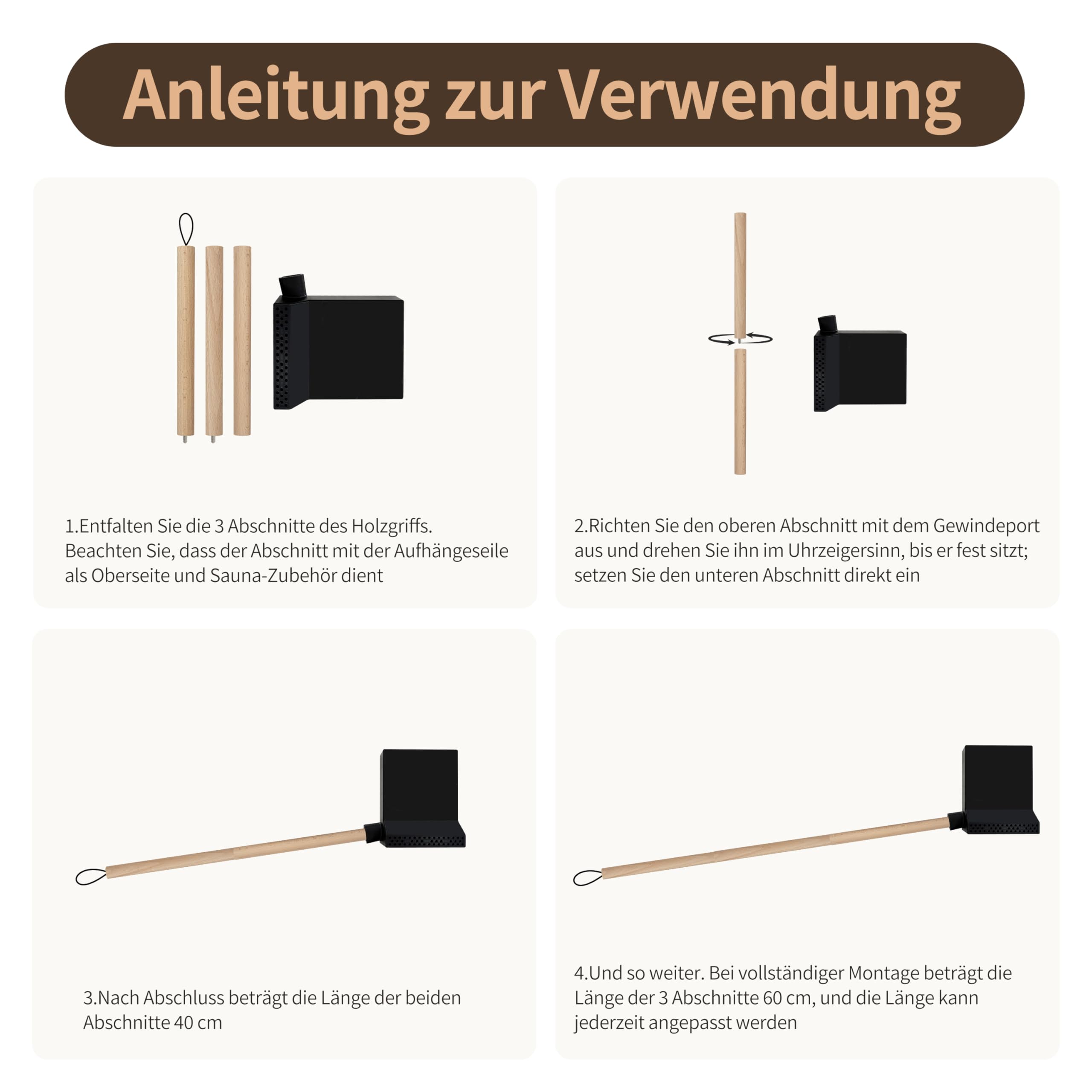 saunakelle, Saunakelle - Regenfall mit Regenfunktion - 350 ml, geeignet für Saunaaufgüsse und als Zubehör für Gartensaunen