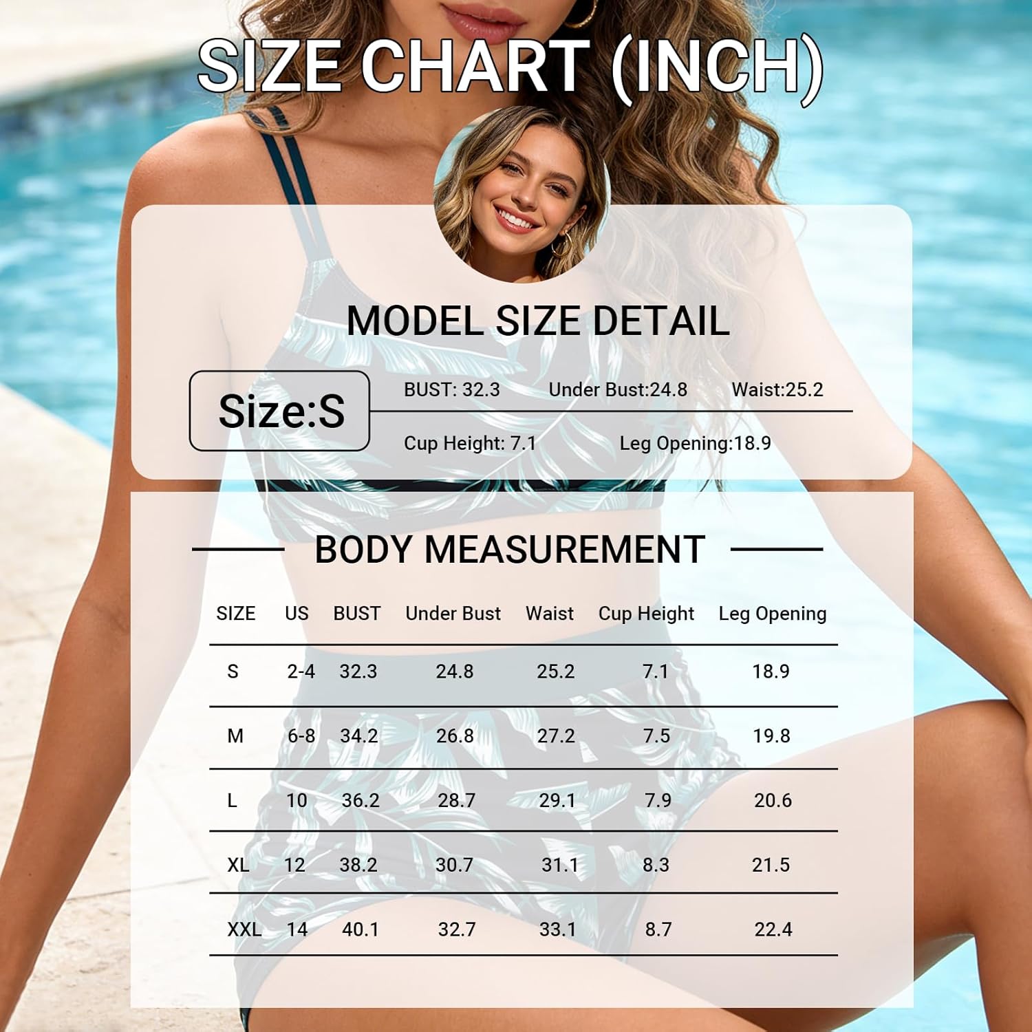 3 Piece Tankini Swimsuits for Women Tummy Control Bathing Suits Swim Tank Top Bra and Boy Shorts 2026