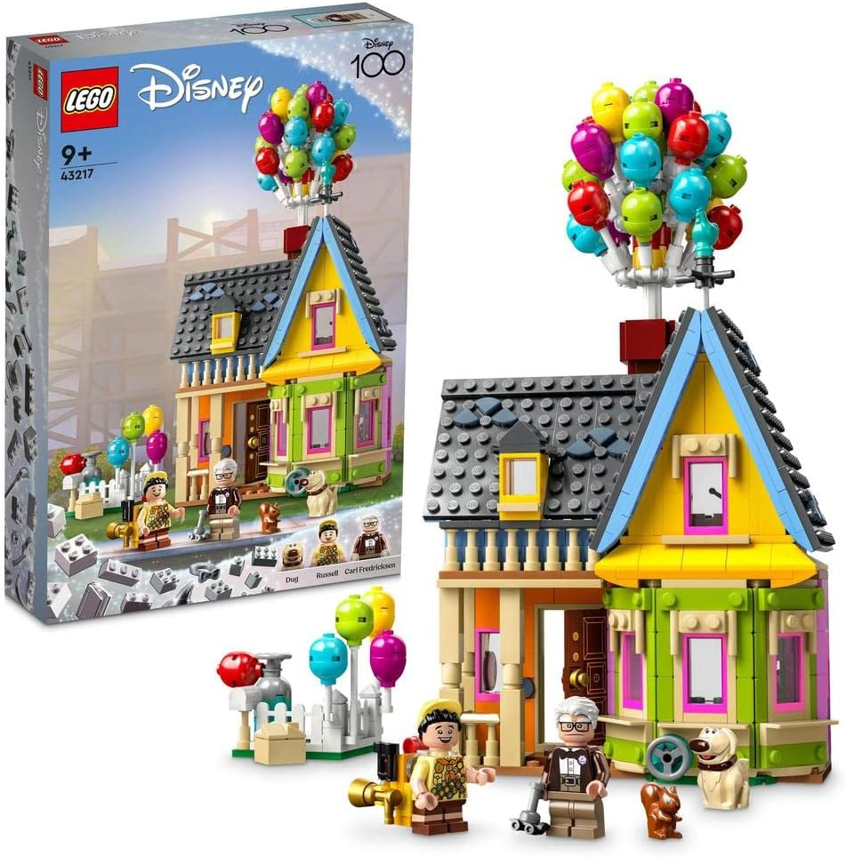 LEGO Disney and Pixar ‘Up’ House Buildable Toy with Balloons, Carl