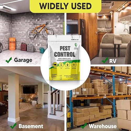Miniatura 8 de Control de plagas, repelente de ratones en interiores, repelente de roedores al aire libre, repelente de arañas en interiores, repelente de ratas,