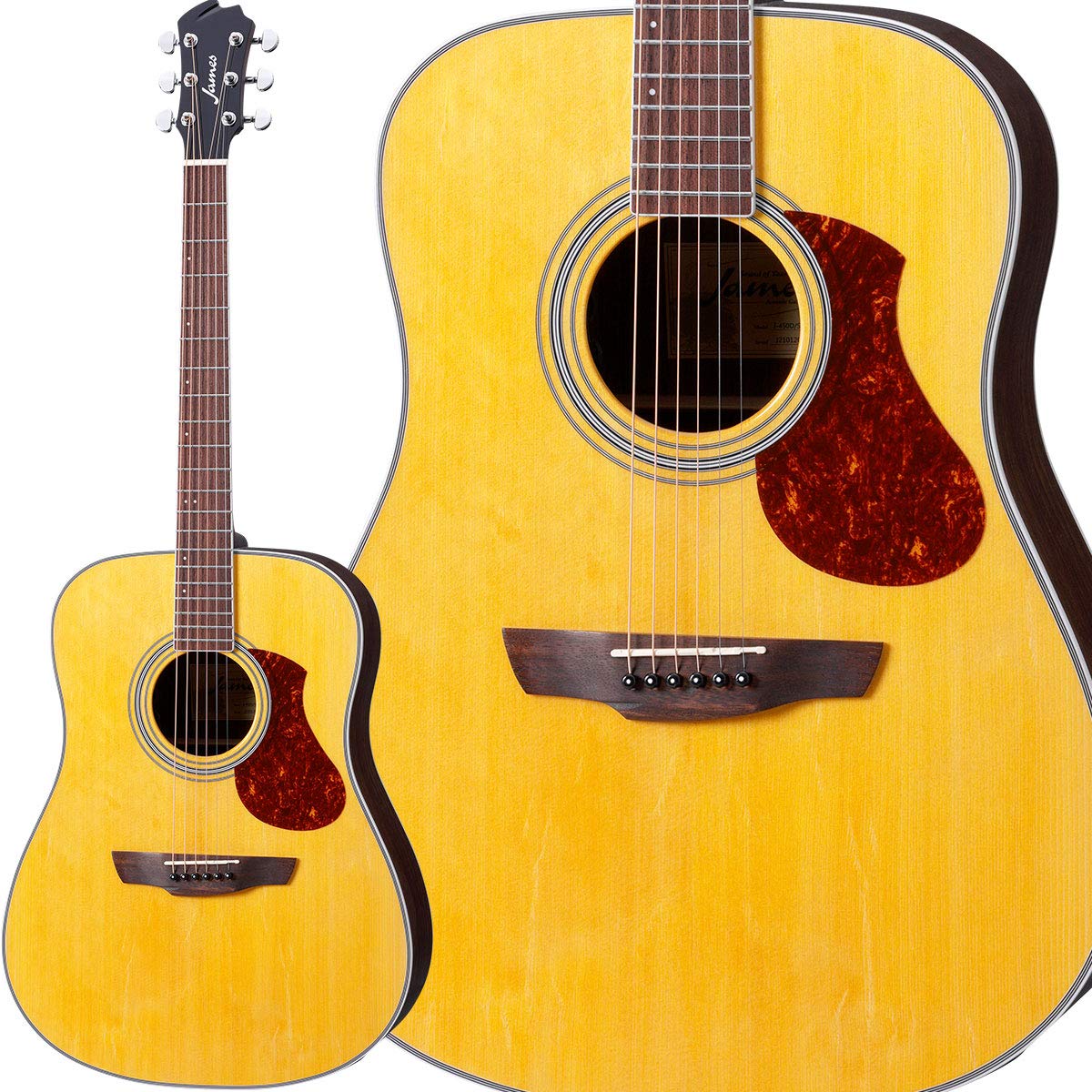 Amazon | James J-450D/SPL Vintage Natural アコースティックギター