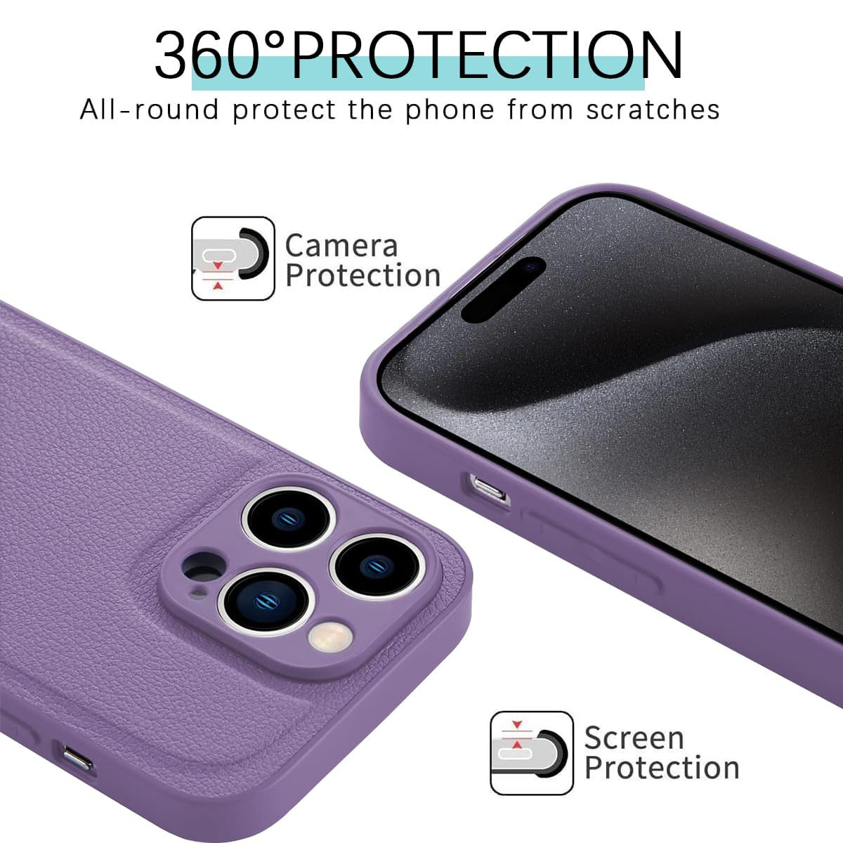 Amazon.com: Luxury Leather Phone Case for iPhone 17 Pro Max Air 16