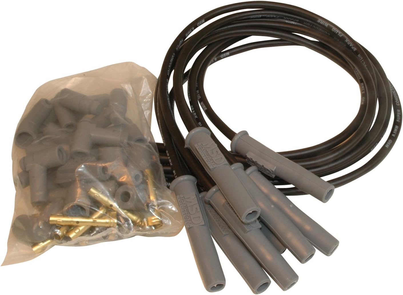 MSD 31233 Super Conductor Spark Plug Wire SetUniversal 8 cyl. 90°: