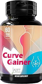 Smart Weight Gainer for Women – Booty Pills, Curves & Shape Support for Healthy Weight Gain, Hips & Glutes – Easy Alternative to Shakes – 60 Pills with Aguaje, Pueraria Mirifica, Dong Quai & more