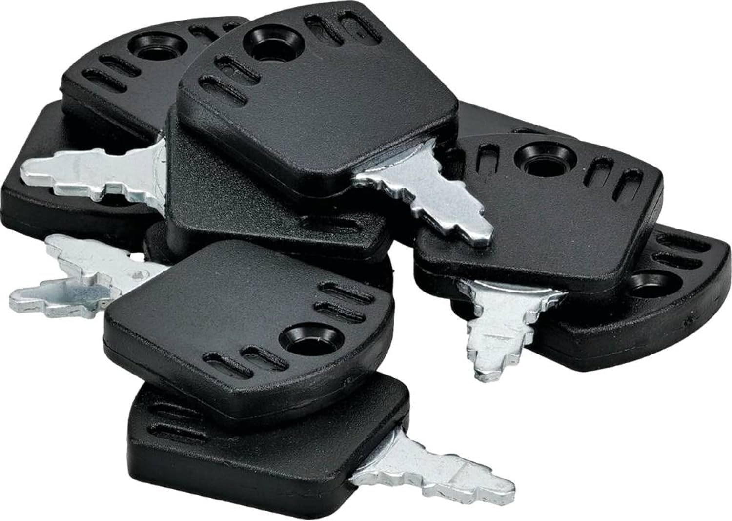 Stens 430-509-10 Ignition Key Shop Pack Compatible with/Replacement for AYP 109310X, 122147X, 532122147, 583657601, Briggs & Stratton 1717163SM, Husqvarna 109310, 532122147, Kohler 25 340 01-S Black