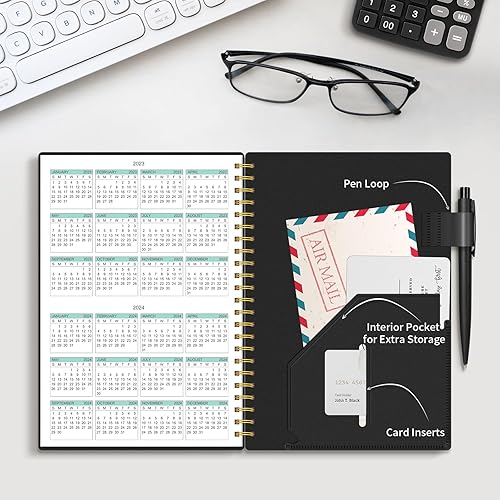 Miniatura 5 de Regolden-Book Rastreador de ingresos y gastos, libro de contabilidad contable para pequeñas empresas, cuaderno de registro de contabilidad con