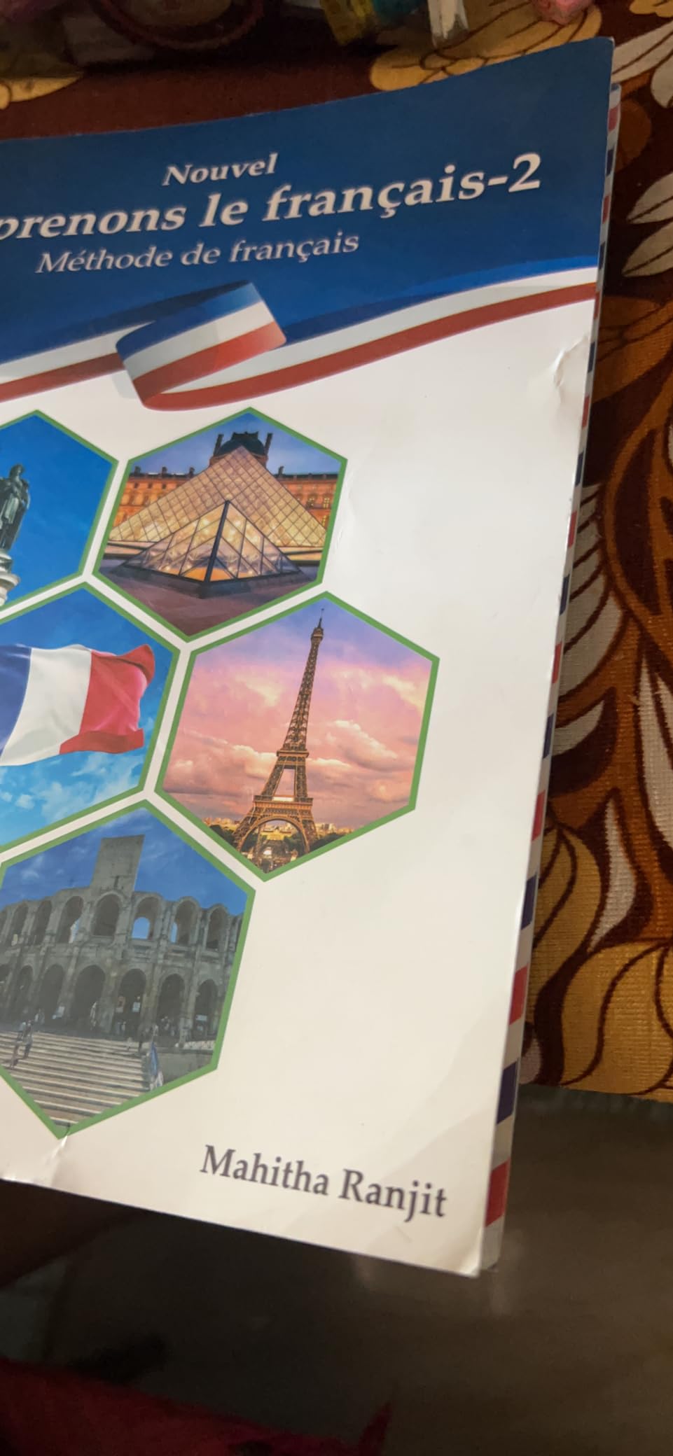 Apprenons Le Francais French Textbook 2 by Mahitha Ranjit
