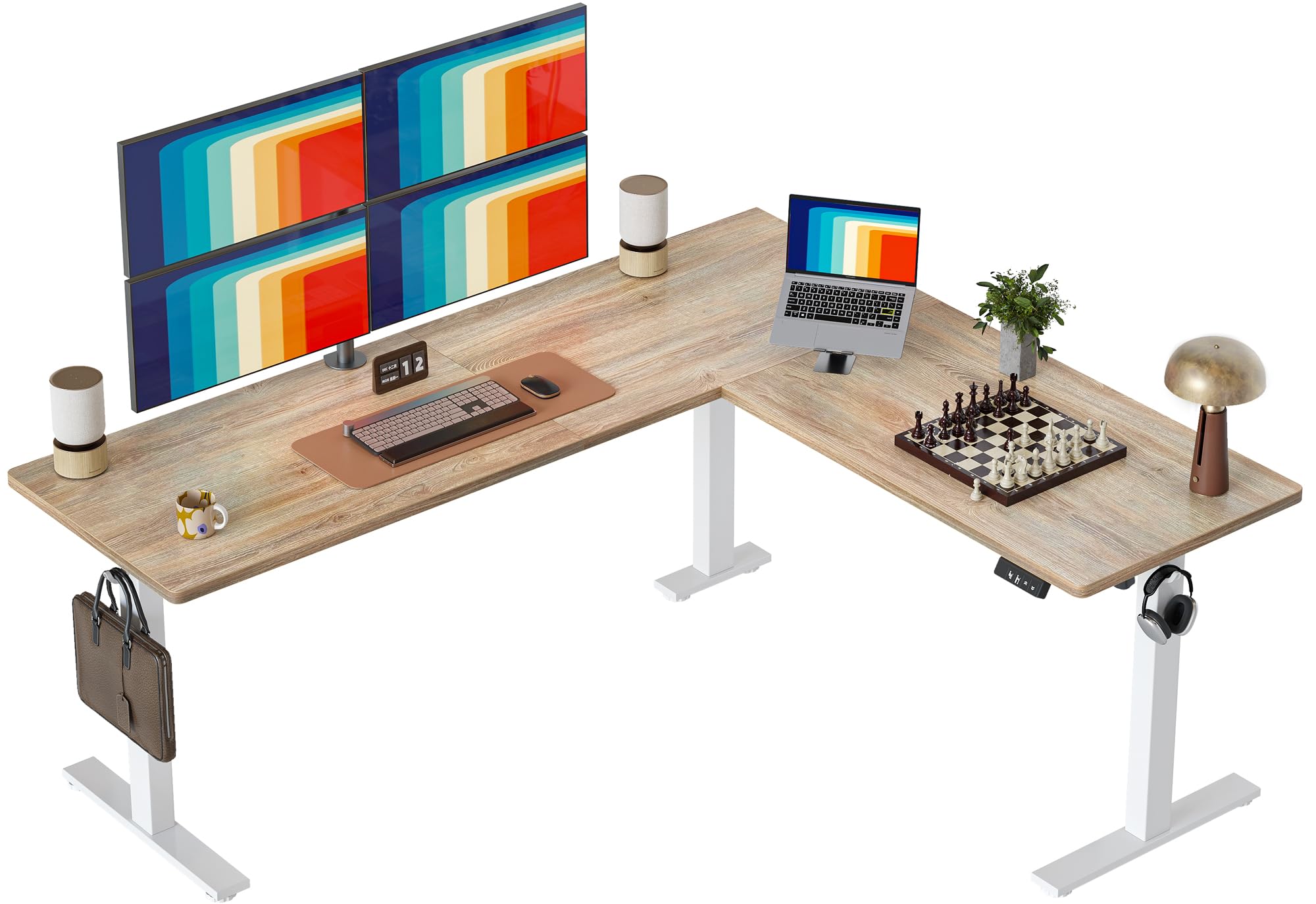 TIQLAB 75x61 Corner Desk