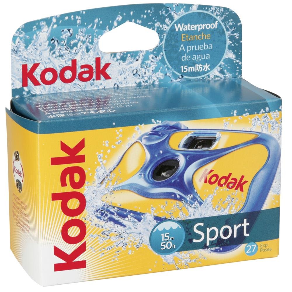Amazon | Kodak レンズ付きフィルム スポーツ15m防水 27枚 8004707