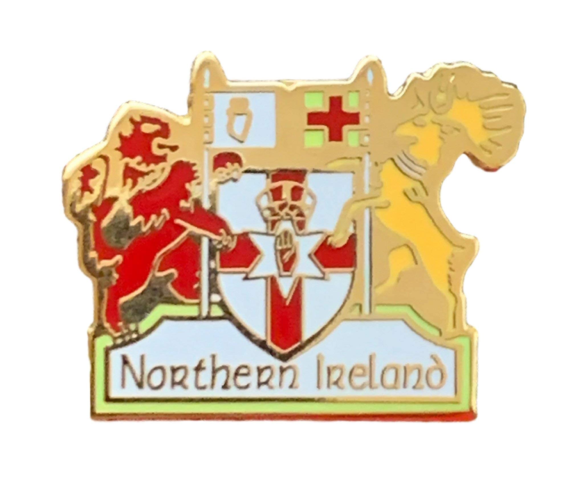 Northern Ireland Crest Quality Enamel Lapel Pin Badge T963