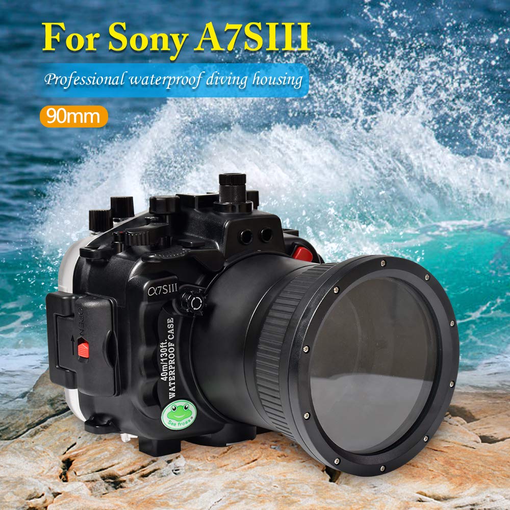 SEA&SEA デジタル一眼レフ用防水ハウジングカメラ付き Amazon.co.jp: Seafrogs 40m/130フィート プロフェッショナル 水中