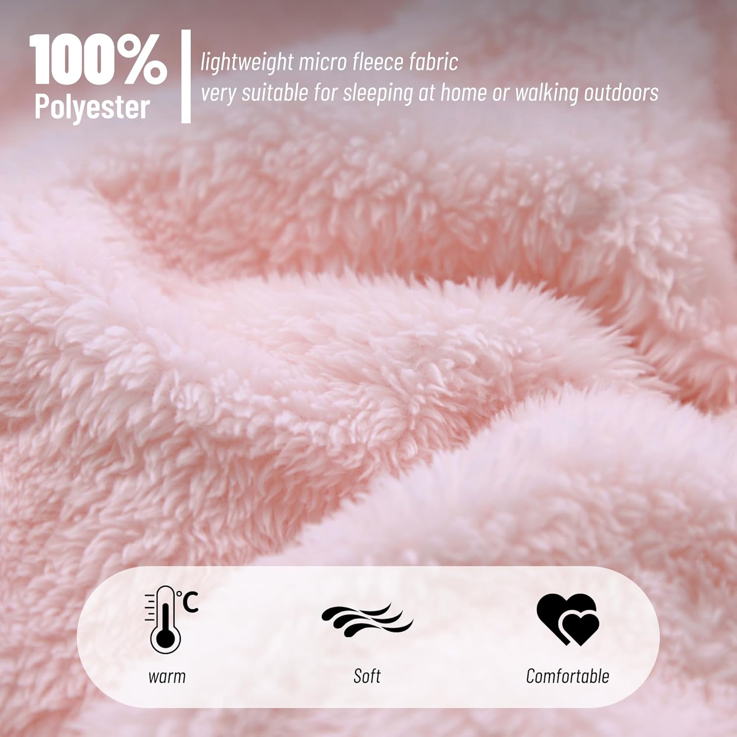 Women's Fleece Soft Pajama Pants Warm Plush Bottoms With Pockets Comfy Fuzzy Lounge Pj - Image 2