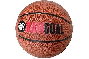 Ram Goal Mini Hoop Inside Synthetic Leather Mini Basketball