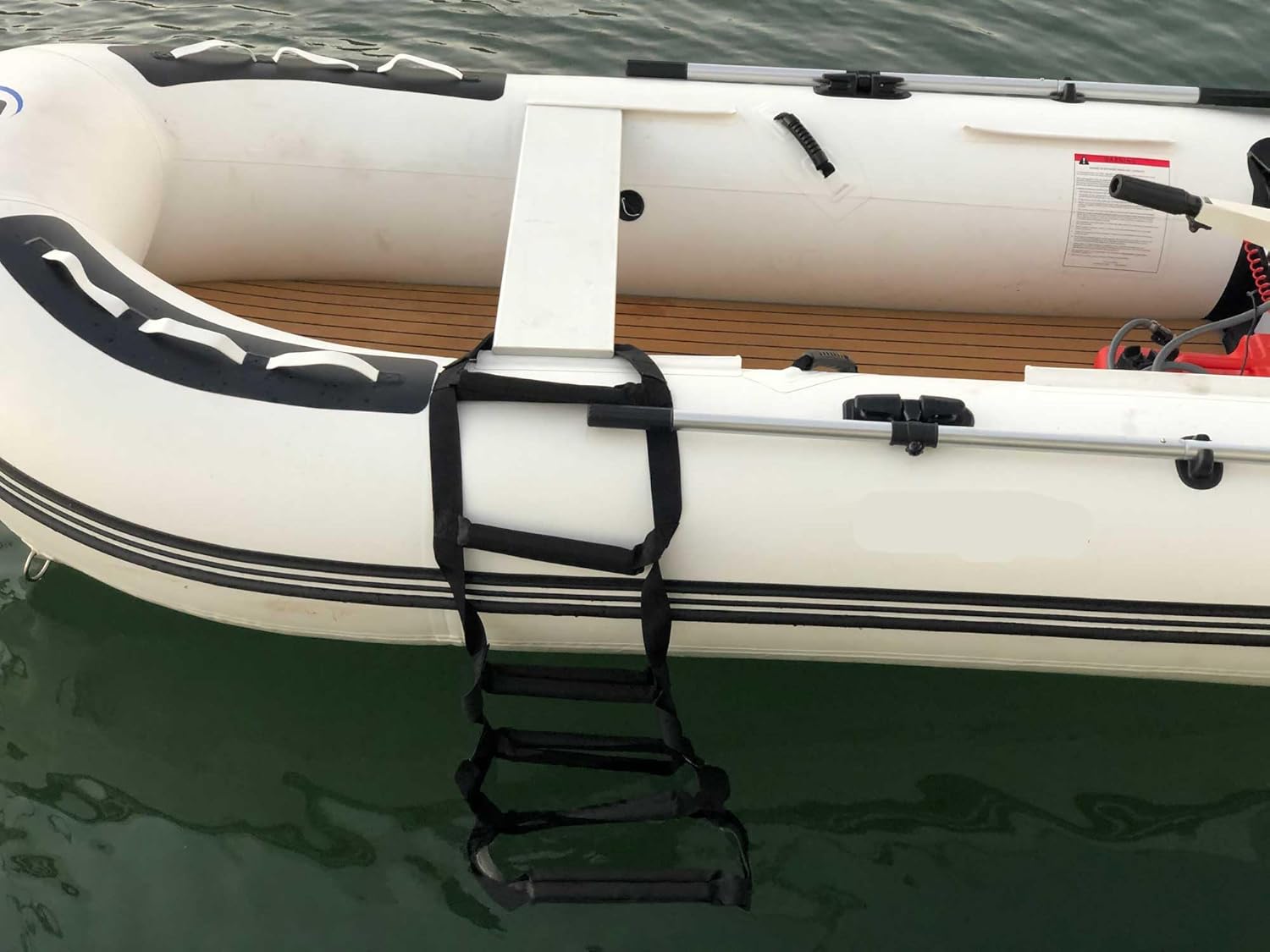 Island Hopper Soft Rope Ladder for Water Platforms - Water Bouncers - Dinghy
