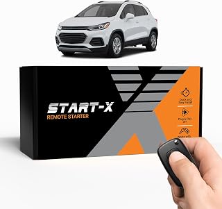 Start-X Remote Starter Kit for Chevrolet Trax (2013, 2014, 2015, 2016, 2017, 2018, 2019, 2020, 2021, 2022) Vehicles | Key Ignition | Plug & Play Install | Lock 3X to Remote Start | Zero Wire Splicing
