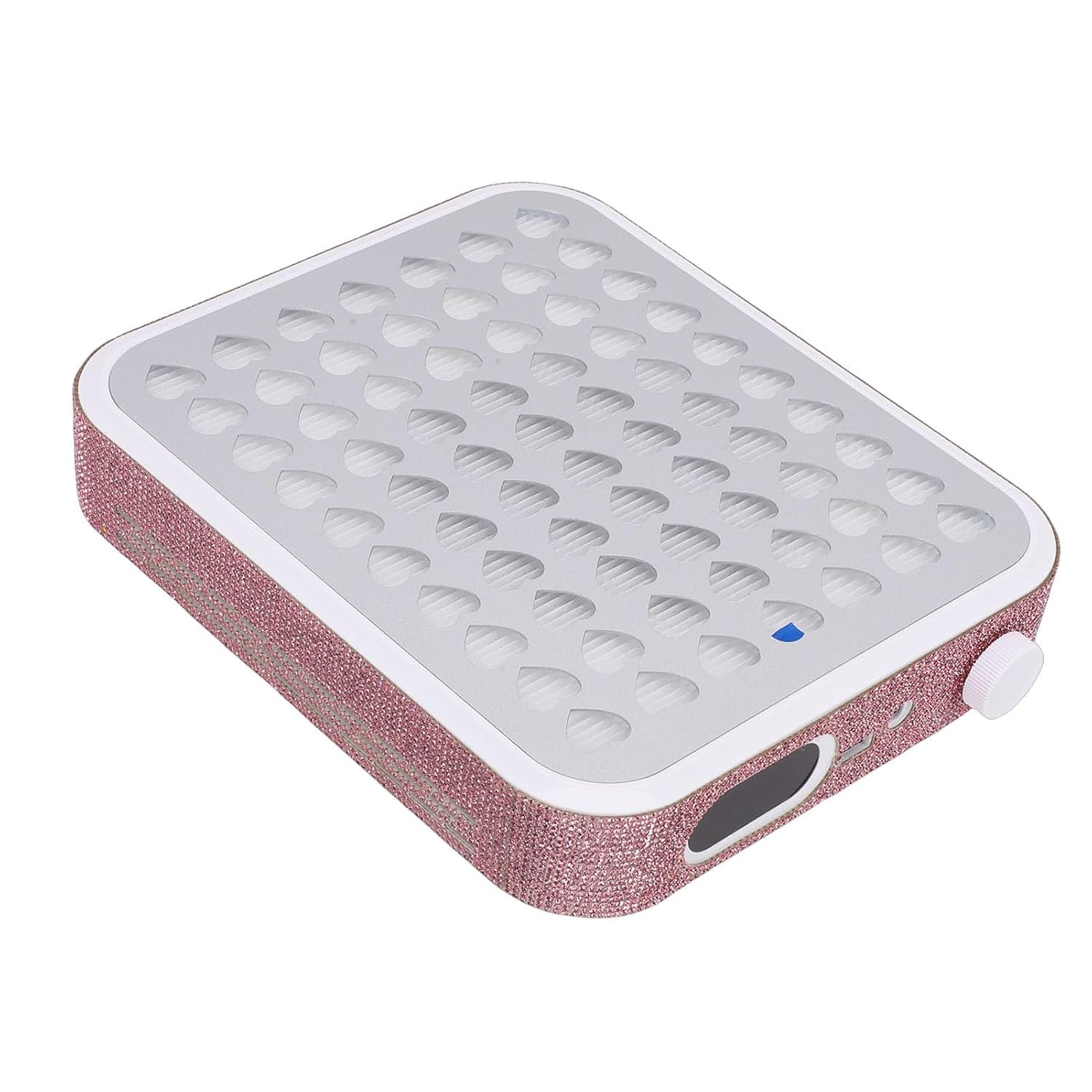 BRRNOO Nail Dust Collector Professional Dust Collector Nail Tech Cordless Rechargeable with Adjustable Speed and 2600mAh Battery for Acrylic Gel Polish Manicure Pedicure at Salon Home (US Plug)