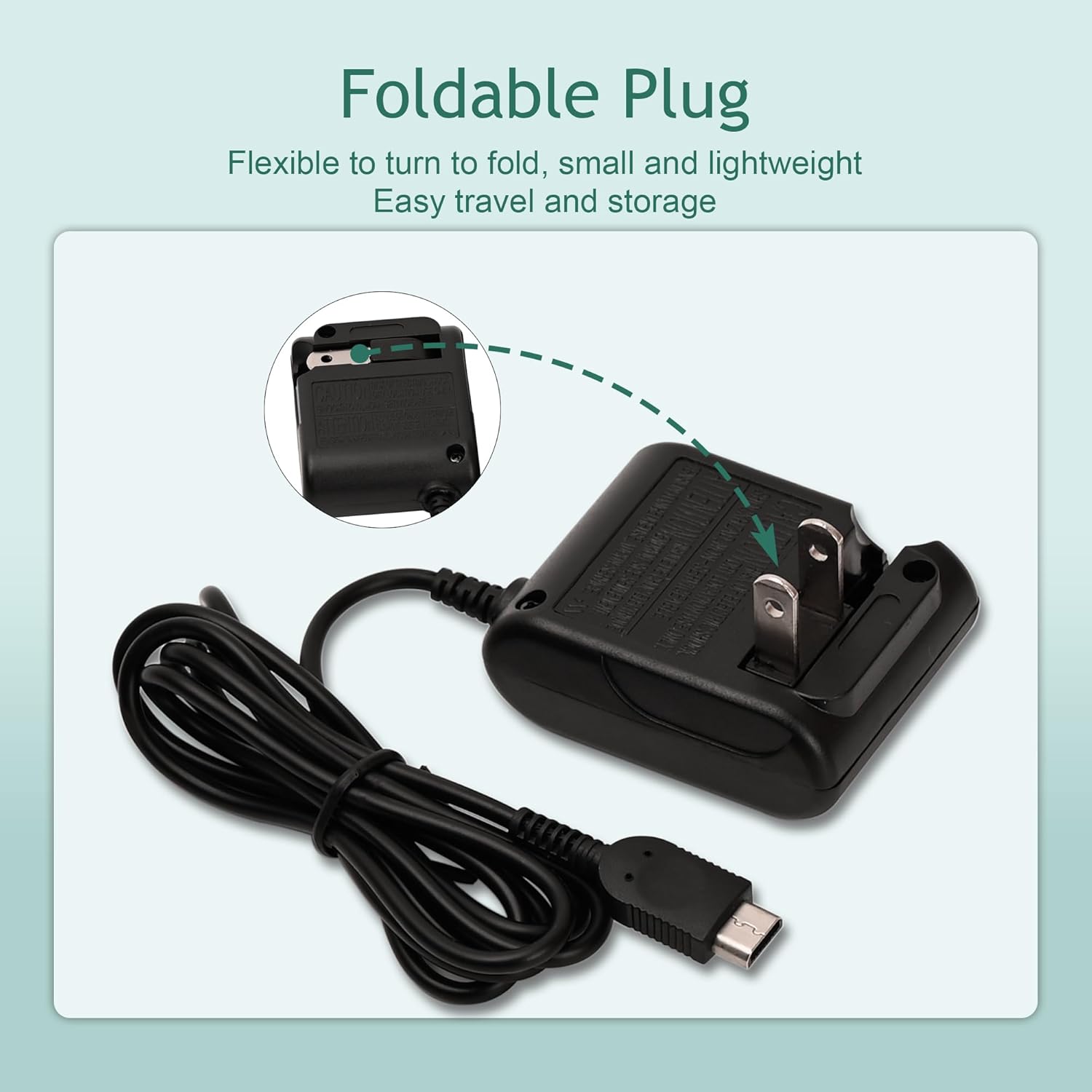 Charger for Gameboy Micro, AC Adapter for Nintendo Game Boy Micro Console, Wall Travel Charger Power Cord Charging Cable for GBM 4 71bbZDI4qSL. SL1500