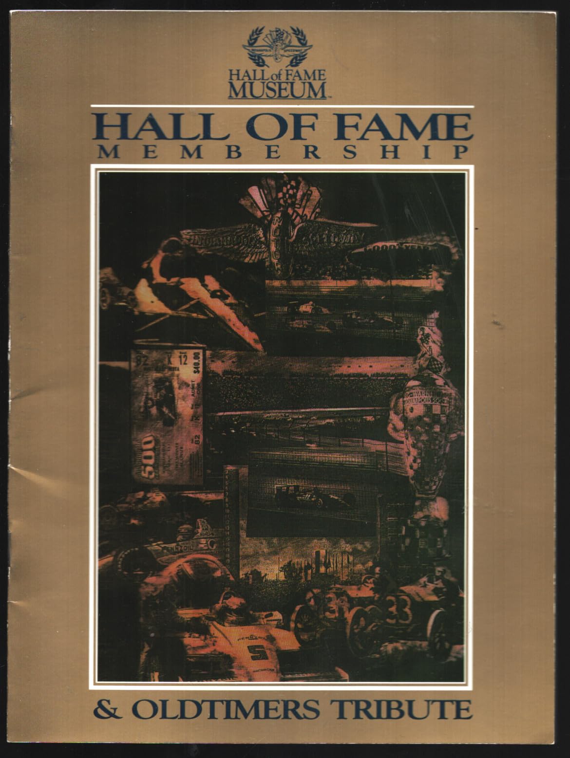 Indianapolis 500 Hall of Fame Membership Program 1994-Bob Sweikert induction
