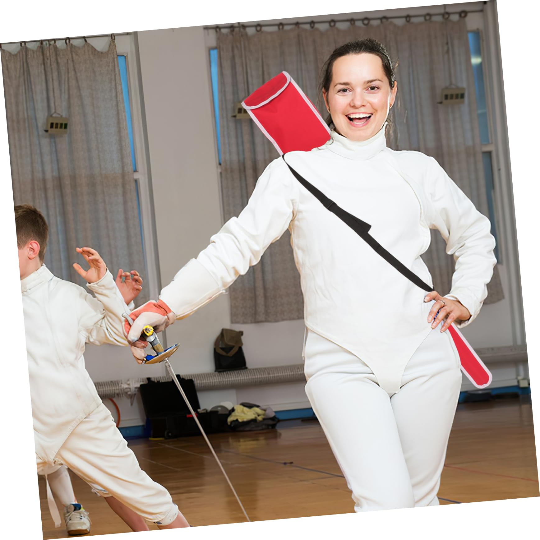 Toyvian Oxford Cloth Fencing Gear Storage Bag Multi-function Sword Pouch for Fencing Sports