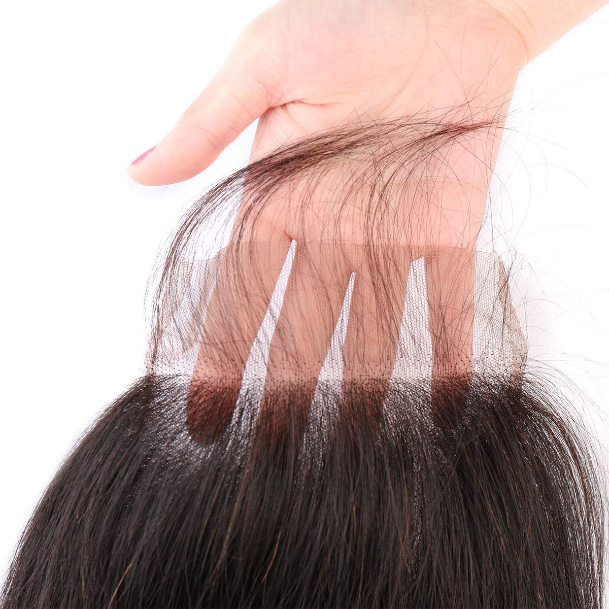 BLISSHAIR 5x5 Lace Closure Body Wave Human Hair Closure Frontal 100% Brazilian Virgin Hair Closure With Baby Hair Free Part Natural Black Color 16 Inch