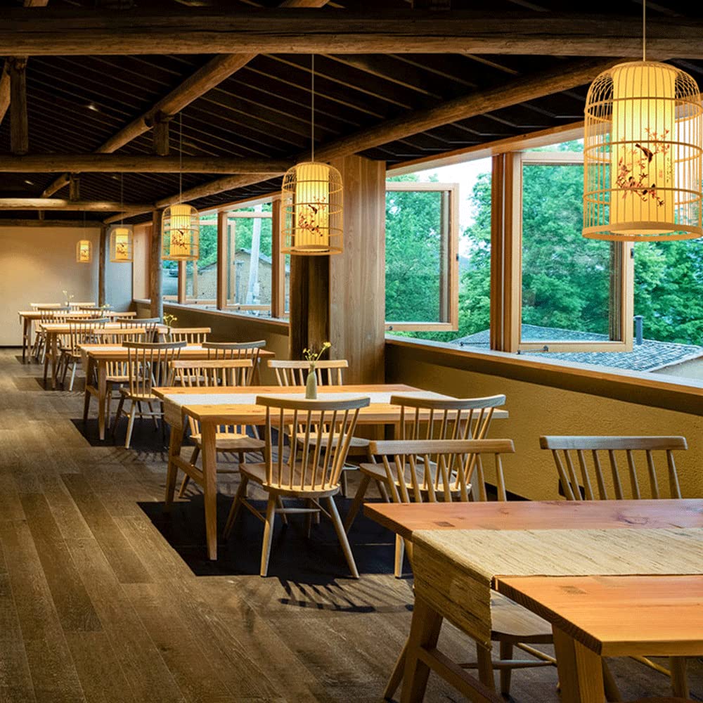 Plafondlamp Jaro verstelbaar zwart/hout 2-lamps