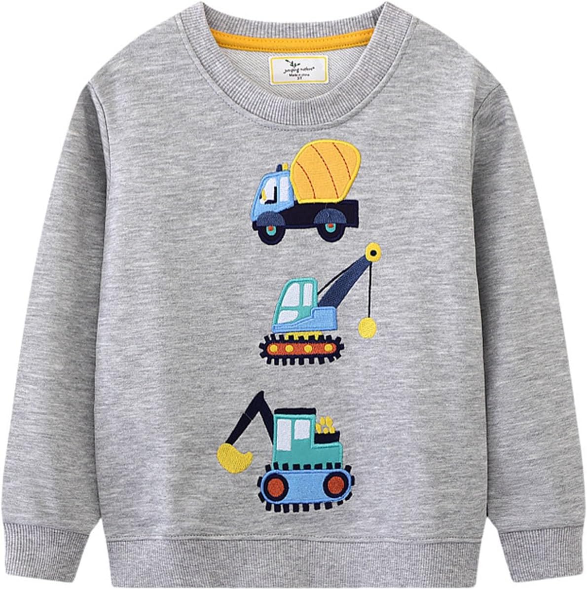 Girls' Fashion Hoodies & Sweatshirts Long Sleeve Crewneck Print Pullover Tops Unisex Youth Cute Baggy Outfit For Casual Wear