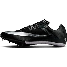 Nike Zoom Rival Sprint Track & Field Sprinting Spikes, Black/Metallic Silver Black, 11