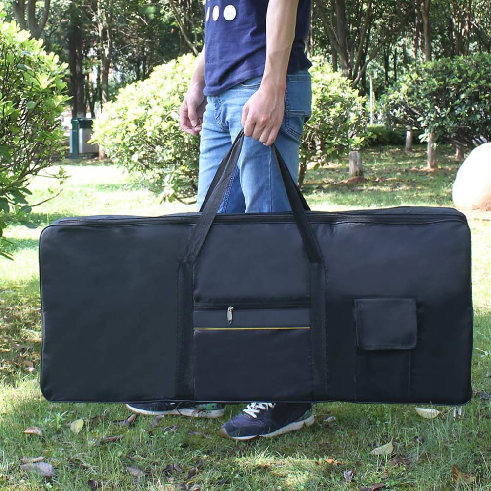 SUPVOX Borsa Moda Tastiera per Nero o Tasti Oxford Elettronica 61 da Comoda Trasportare Zaino, Design alla come per Viaggi