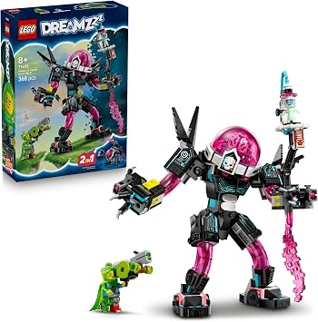 LEGO DREAMZzz Mateo, Siber Beyin Robotuna Karşı 71495, 368 Parça, 8+ Yaş