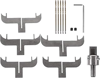 EXCEART Bracelet Drill Bit Set Wooden Bracelet Maker Milling Cutter 2.4 Inch Carbide Router Bits for Bead Jewelry Making and Woodworking
